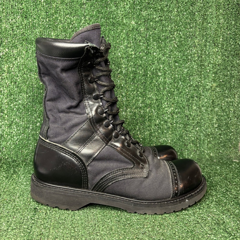 Corcoran Marauder Leather Nylon Combat Military Tactical Work Boot Black Men 10D